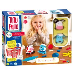 TUTTI FRUTTI -  LES PETITS AMIS - L`ENSEMBLE DE LA FERME (MULTILINGUE) -  PÂTE À MODELER PARFUMÉE